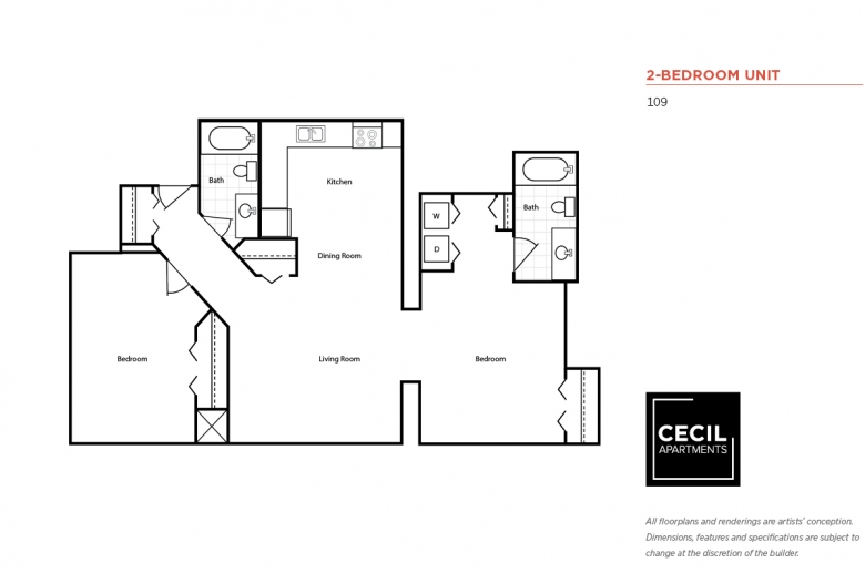 Cecil Apartments in Baltimore, MD PMC Property Group Apartments